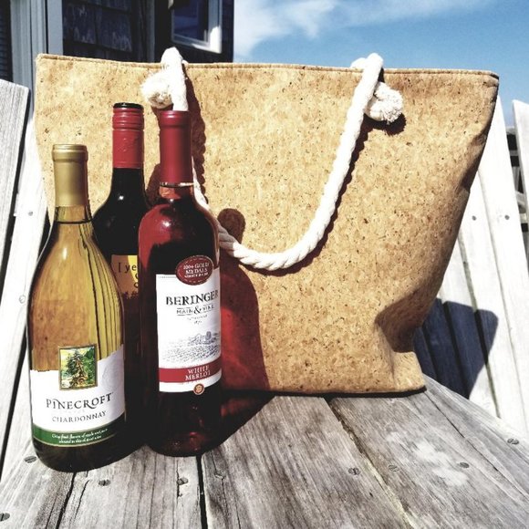 The Beach Bag Ladies Handbags - Cork Tote Bag